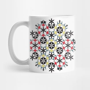 Colorful Flower of life Mug